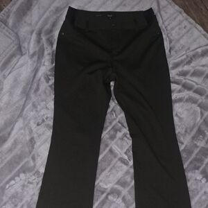 Simply Vera Vera Wang Black Boot Cut Pants Medium